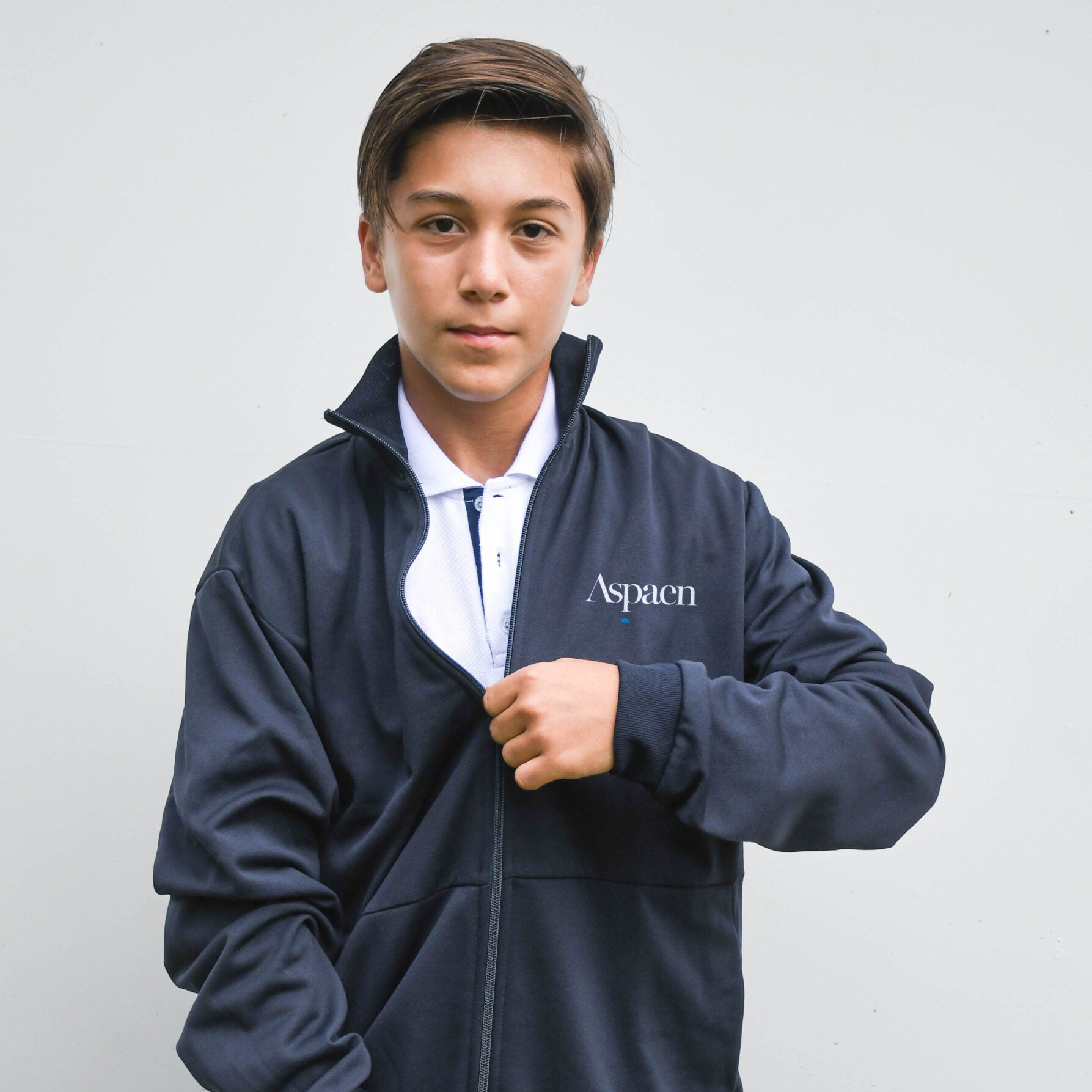 Hoddie Con Corredera UNISEX ASPAEN